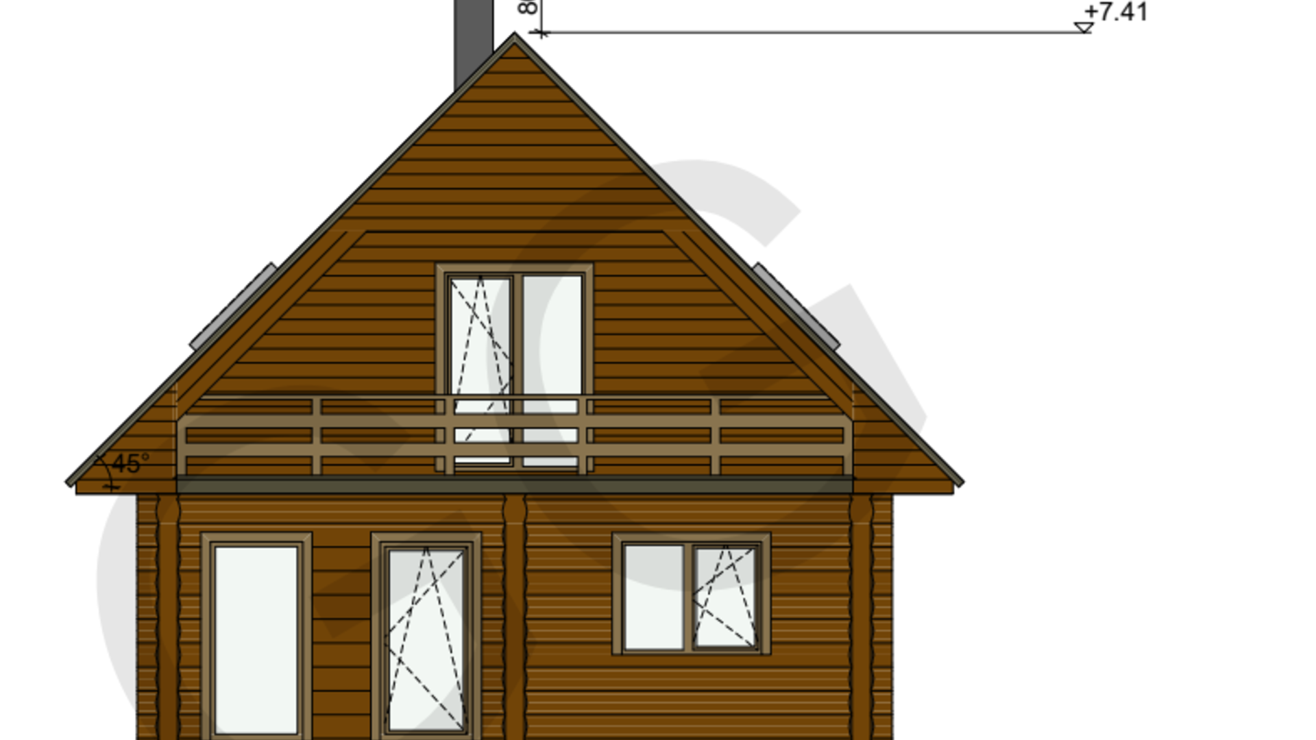 Log house