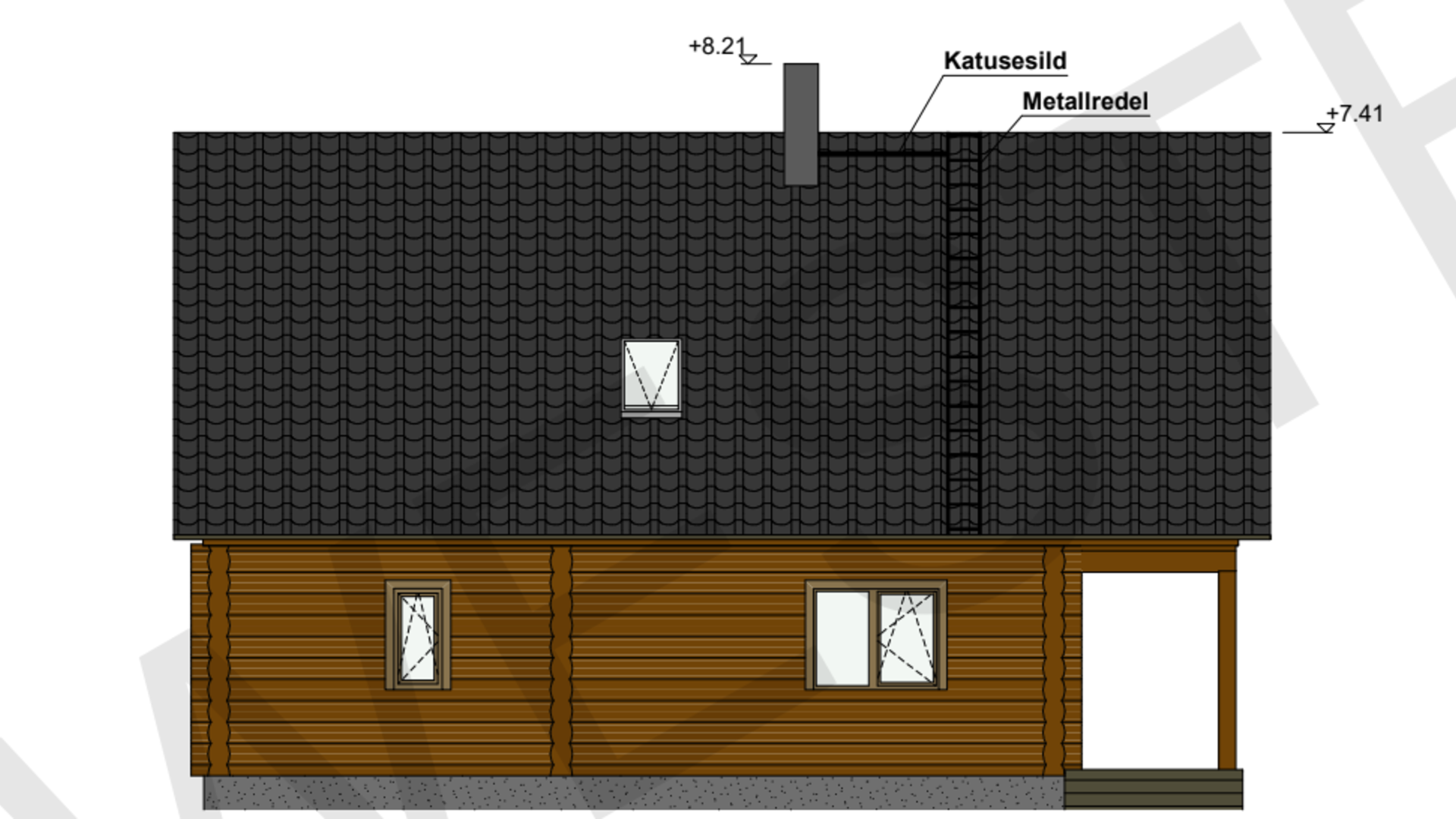 Log house