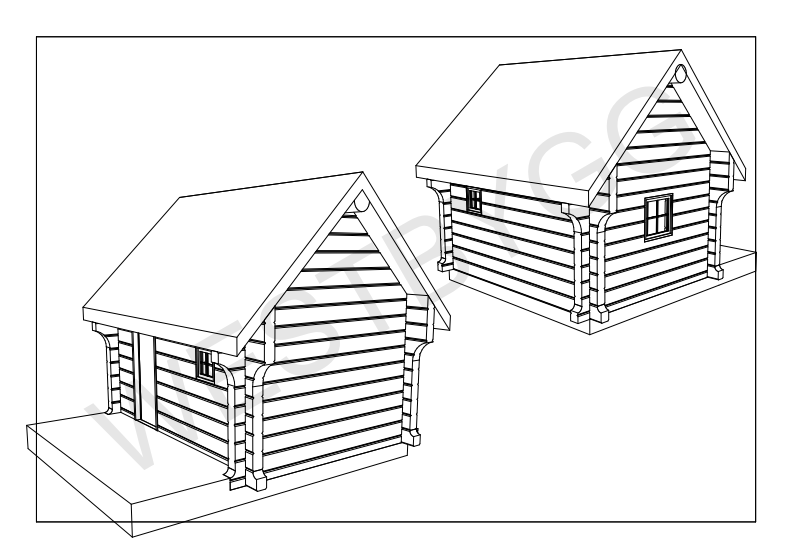 Log house
