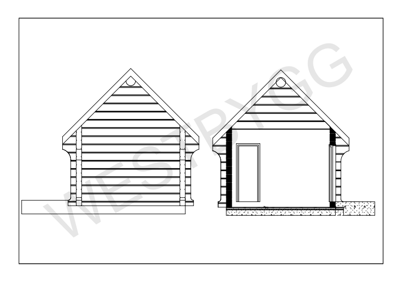 Log house
