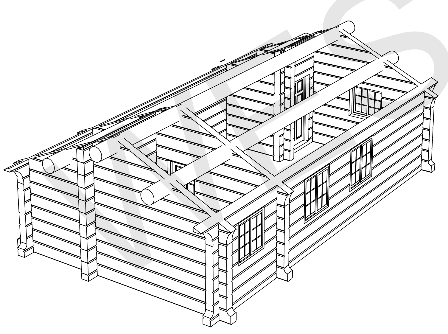 Log house